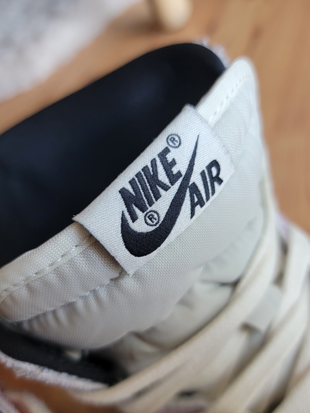Nike High-Top Sneakers in Pastel Pink and Lavender - Picture 9 of 10
